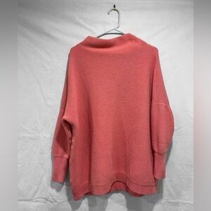 Free People Ottoman Slouchy Tunic Electric Pink